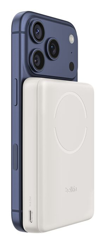Belkin BoostCharge Stromspeicher - Sand - 10000 mAh - 7,50 W - Schmal, Magnetisch - Sand