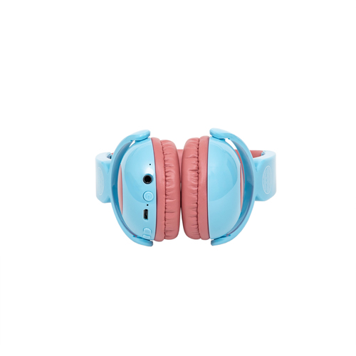 Our Pure Planet Kabel/Kabellos Kopfbügel Stereo Headset - Rosa - Binaural - Ohrumschließend - Bluetooth - Kondensator Mikr