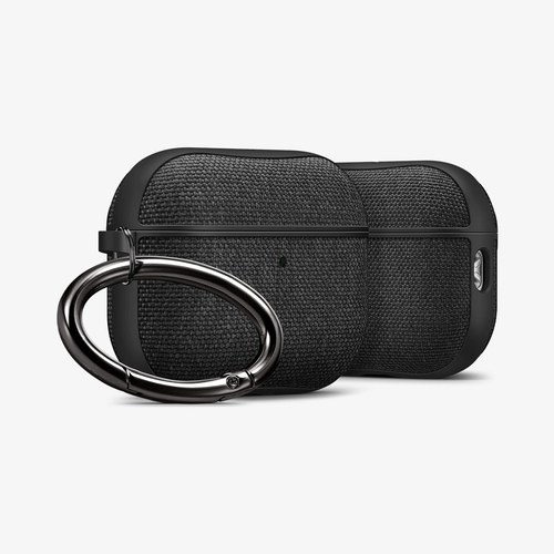 Spigen Urban Fit AirPods Pro 3 Case Matte Black. Product type: Case, Material: Fabric, Polycarbonate (PC), Product colour: