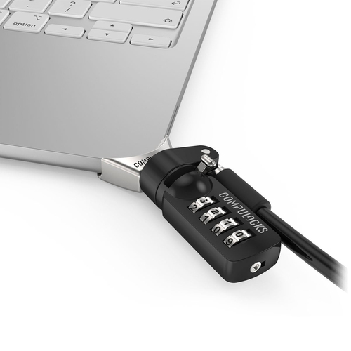 Compulocks MBALDGN01CL Adaptador de ranhura de segurança - 1 - para MacBook, Aula, Secretária - Aço