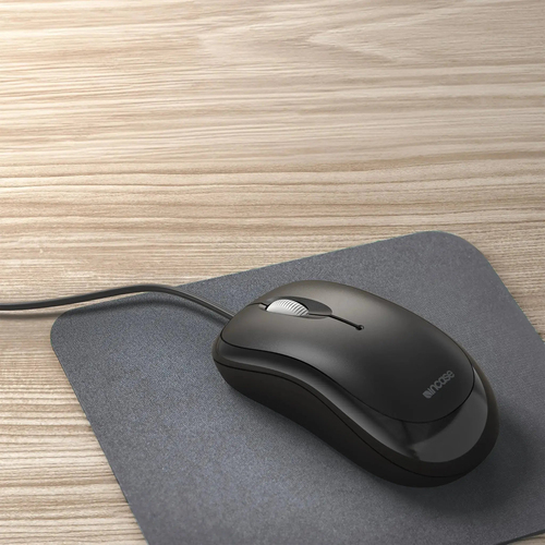 Incase Designed by Microsoft Maus - USB Typ-A - Optisch - Schwarz - Kabel - Scroll-Rad - Symmetrisch