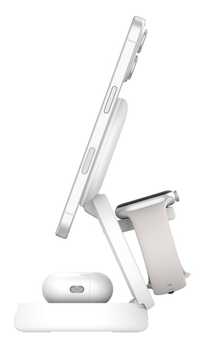 BOOSTCHARGE KLAPPBARE MAGNETISC 3-IN-1-LADESTATION MIT QI2 15 W