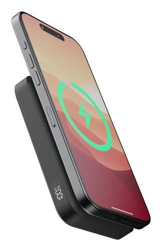 Xtorm Magnetic Wireless Powerbank - 10.000mAh - Midnight Black. Battery capacity: 10000 mAh, Battery technology: Lithium P