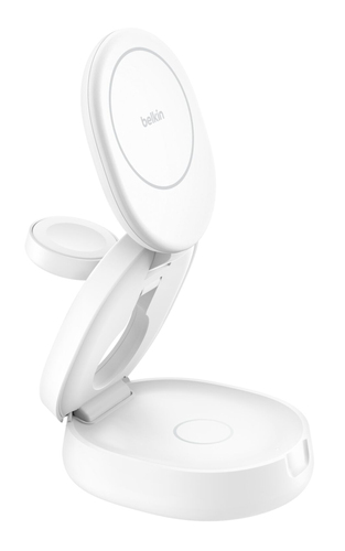 BOOSTCHARGE KLAPPBARE MAGNETISC 3-IN-1-LADESTATION MIT QI2 15 W