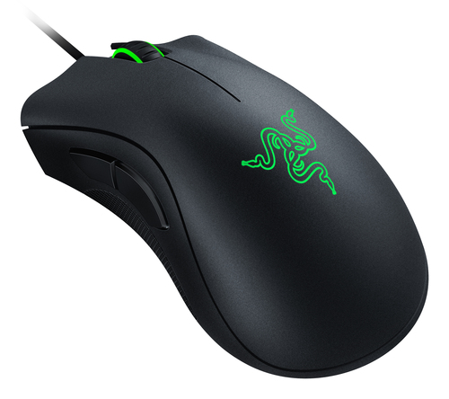 Souris de jeu Razer DeathAdder Essential - Optique - 5 Boutons programmables - Noir - Câble - 6400 dpi - Droitier