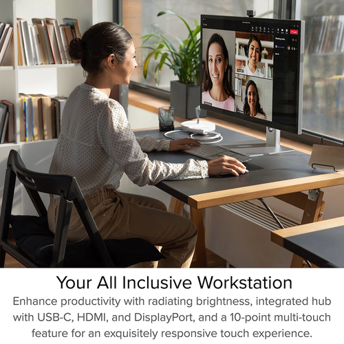Alogic Clarity Pro 27 Zoll Klasse Webcam 4K UHD LCD-Monitor - 16:9 Format - Schwarz - 68,6 cm (27 Zoll) Viewable - Advance