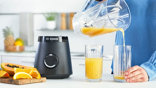 Frullatore da tavolo Bosch VitaPower MMB6141B - Plastica ABS - 1200 W - 2 Impostazione/i velocità - 1,50 L - 230 V ca - Nero