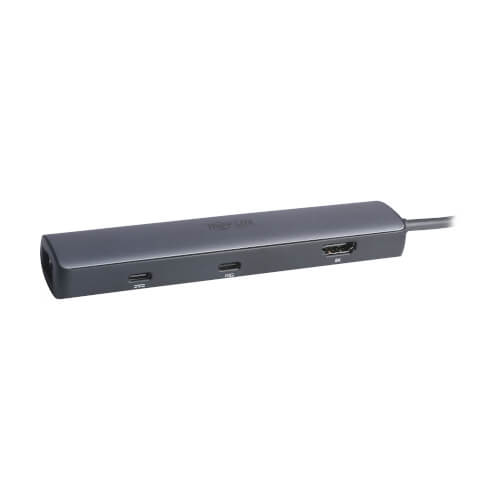 Tripp Lite series U442-DOCK40-6 USB-Typ C Docking Station für Monitor, Notebook, Tastatur, Maus, Smartphone, Tablet, Deskt