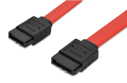 Ednet 30 cm SATA Datentransferkabel für Blu-Ray-Recorder, Festplatte, Hauptplatine - Zweiter Anschluss: 1 x 7-pin L-Type S