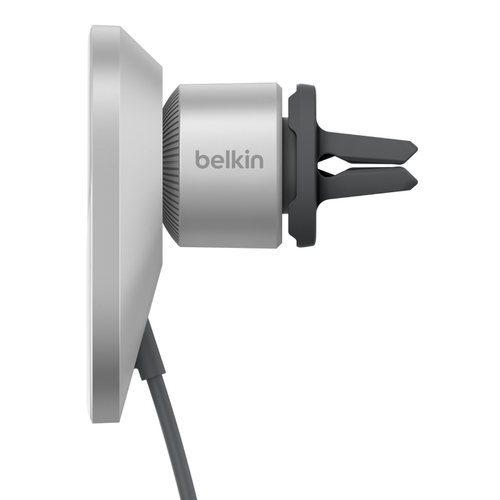 Belkin BoostCharge Pro Induktionsladegerät - Grau - für Qi2-fähiges Gerät, iPhone - Eingangsstecker: USB - MagSafe-Technol