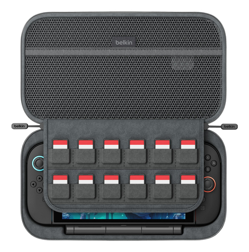 Belkin Tasche Pro mit Powerbank für die Nintendo Switch 2. Etui-Typ: Tragetasche, Markenkompatibilität: Nintendo, Produktf