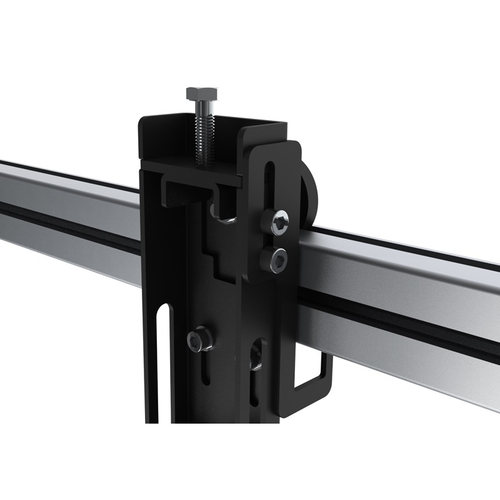 SMS Wall Mount for Flat Panel Display - Black, Aluminium - 116.8 cm to 152.4 cm (60") Screen Support - 45 kg Load Capacity