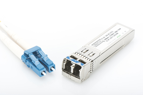 Digitus mini GBIC (SFP) Module, 10Gbps, 0.3km, with DDM Feature. SFP transceiver type: Fiber optic, Maximum data transfer 