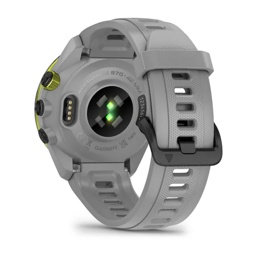 Garmin Approach S70 - 42 mm. Display diagonal: 3.05 cm (1.2"), Display technology: AMOLED, Display resolution: 390 x 390 p