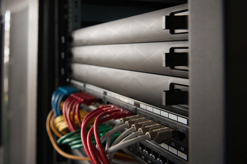Digitus Snap-in blind cover for 482.6 mm (19") network and server enclosures. Housing material: ABS synthetics, Product co