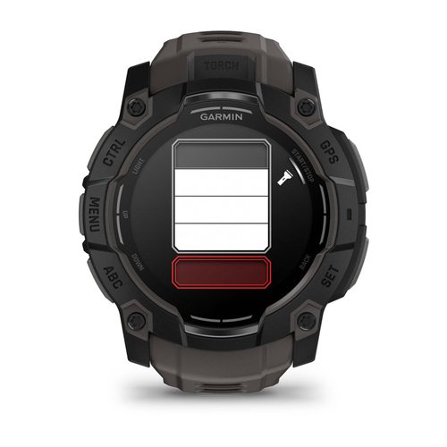 Garmin Instinct 3 Smart Watch - Metal Body Material - Polymer Case Material - 3.3 cm (1.3") - AMOLED Display - GPS - 960 H