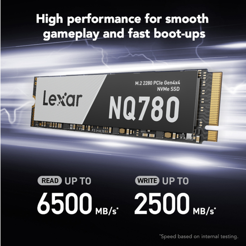 Lexar 1 TB Solid State Drive - M.2 2280 Internal - PCI Express NVMe (PCI Express NVMe 4.0 x4) - Desktop PC, PlayStation, N