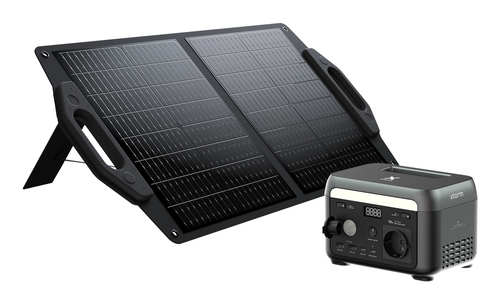 Xtorm Foldable Solar Panel 60W. Rated power: 60 W. Solar cell type: Monocrystalline silicon, Product colour: Black, Housin