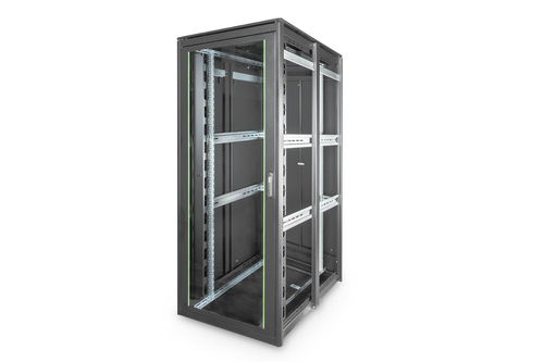 Digitus Network cabinet Unique series - 800x1200 mm (WxD). Type: Freestanding rack, Rack capacity: 42U, Maximum weight cap