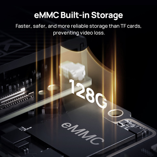 70mai M800 + RC14. HD type: 4K Ultra HD, Main camera resolution: 3840 x 2160 pixels, Main camera viewing angle: 140°. Inte