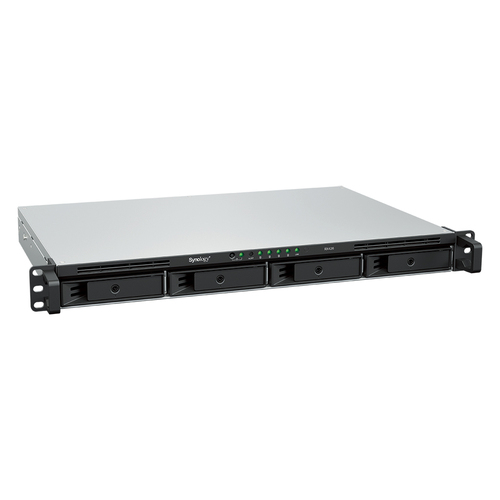 Synology RX426. Total installed storage capacity: 0 TB. Chassis type: Rack (1U), Device class: Small & Medium Business. Nu