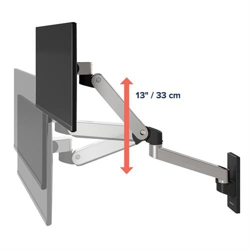Ergotron 45-683-026. Maximum weight capacity: 10 kg, Maximum screen size: 86.4 cm (34"), Minimum VESA mount: 75 x 75 mm, M