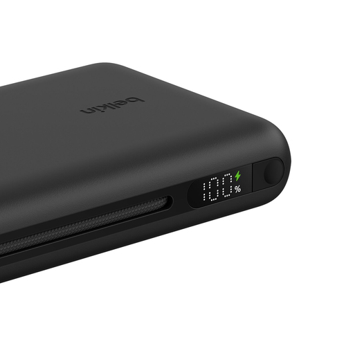 Belkin UltraCharge Pro Stromspeicher - Schwarz - für Notebook, Tablet-PC, Smartphone, MacBook Pro, iPad Air, iPad Pro, Mac