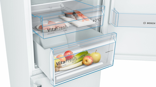 Congelatore/Freezer Bosch KGN39VWEQ 368 L - Installazione libera - Bianco - Digital Inverter Compressor - 2 x Porta/e - Re