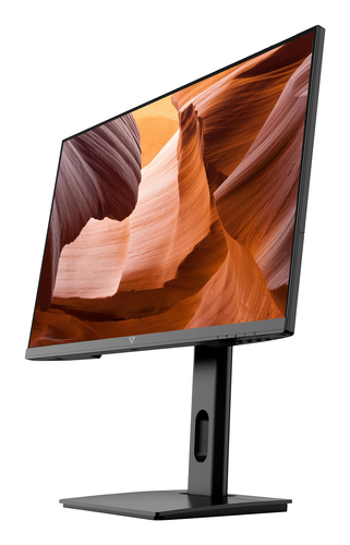 V7 L270QC-HAS-E 27 Zoll Klasse WQHD LED-Monitor - 16:9 Format - Schwarz - 68,6 cm (27 Zoll) Viewable - IPS-Technologie (In