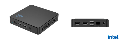 FutureNUC Flexbox NUC N150CP-W11P-256/1x8W6 Intel Celeron N150 8 GB DDR5-SDRAM 256 GB SSD Windows 11 Pro Mini-PC Schwarz. 
