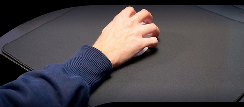 Mouse pad da gaming XTRFY GP6 - Grande - 400 mm x 460 mm x 4 mm Dimensioni - Nero - Gomma naturale - Mouse