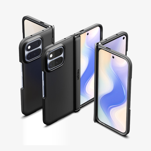 Spigen Slim Armor Pro Case for Google Pixel 11 Pro Fold Smartphone - Black - Wireless Charging Compatible