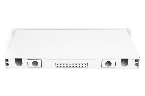 Digitus Fiber optic splice box, 1U, equipped, 6x LC-APC DX, OS2. Type: Cable management panel, Housing material: Polymer, 