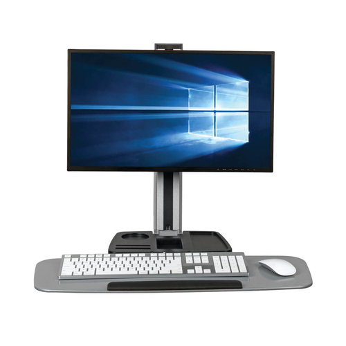 Tripp Lite series WorkWise WWSS1332W Wandhalterung für Flachbildschirm, TV, Tastatur, Telefon, Lüfter - Schwarz - 1 Unters