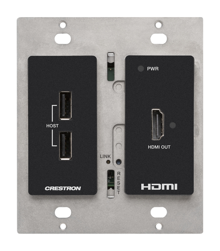 Crestron HD-RXU-4KZ-101-2G-B. Tipo: Receptor AV, Resolução Máxima: 4096 x 2160 pixels, Tipos de cabos suportados: Cat5e. T