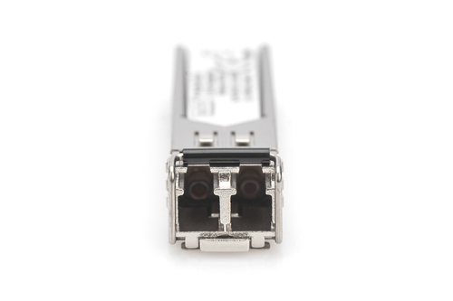 Digitus Industrial mini GBIC (SFP) Module, 1.25 Gbps, 0.55km. Maximum data transfer rate: 1250 Mbit/s, Interface type: SFP