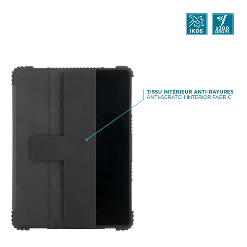 MOBILIS Robust Hülle für Apple iPad (9. Generation), iPad (8. Generation), iPad (7. Generation) Tablet - Bulk - 25,9 cm (1
