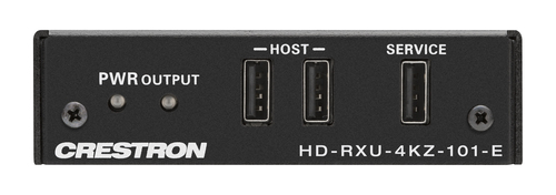 Crestron HD-RXU-4KZ-101-E. Tipo: Receptor AV, Resolução Máxima: 4096 x 2160 pixels, Tipos de cabos suportados: Cat5e. Tecn