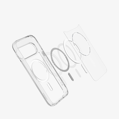Spigen Ultra Hybrid Case for Google Pixel 11 Pro XL Smartphone - Transparent, White - Crystal Clear - Drop Resistant, Scra