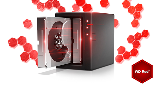 WD Red Plus Festplatte - 3,5" Intern - 1 TB - SATA (SATA/600) - Server, Speichersystem Unterstütztes Gerät - 5400U/Min - 1