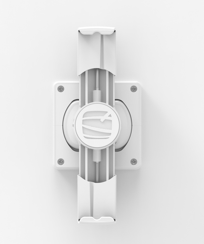 Compulocks Universal Tablet Cling Wall Mount VESA Compatible White - Compatible With Tablets 7" - 13" , Rotates Between Or