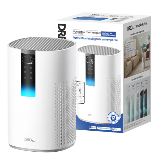 Dreo Macro 605S. Emissione acustica: 35 dB