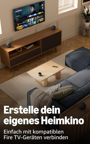 Amazon Echo Studio. Virtueller Assistent: Amazon Alexa, Form: Sphärisch, Produktfarbe: Weiß. Eingebaute Audio-Decoder: Dol