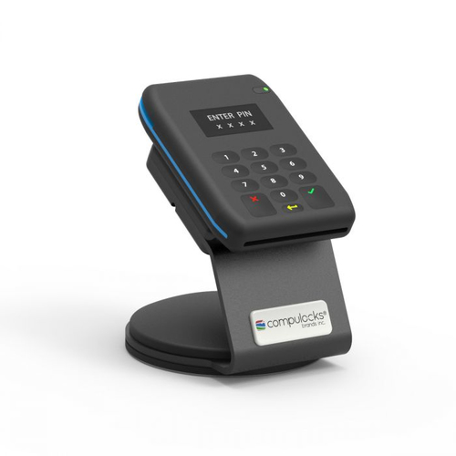 Compulocks SlideDock 199BSLDDCKB Suporte de terminal POS - 10.1 cm Altura x 9.5 cm Largura x 13.2 cm Profundidade - Preto