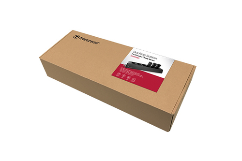 Transcend Dock Cradle für Kamera - Ladefunktion - Synchronisierfähigkeit - USB 3.0 - 6 x USB