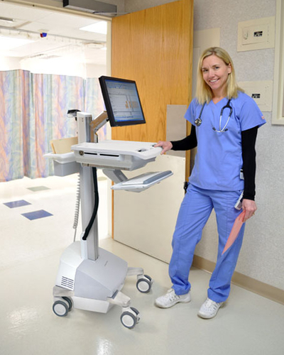 Ergotron SV42-6201-C. Type: Multimedia cart, Product colour: Aluminium, Grey, White, Recommended usage: Flat panel. AC inp