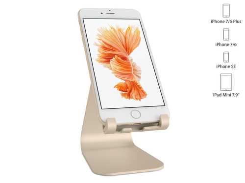 Rain Design mStand Tablet-PC-Ständer - Bildschirmgröße: Bis zu 20,3 cm (8 Zoll) - Aluminium - Golden