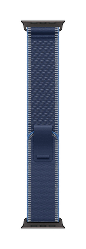 Apple Einstellbar Smartwatch-Band - Small (S)/Medium (M) - Trail-Loop Aufsatz - Blau, Hellblau - Titan, Polyester, Elastha