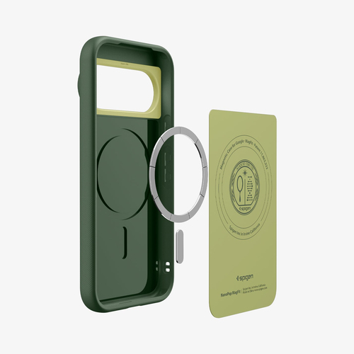 Spigen Nano Pop Case for Google Pixel 11 Pro XL Smartphone - Avo Green - Wireless Charging Compatible