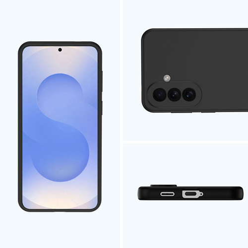 4smarts Cupertino Hülle für Samsung Galaxy A37 5G Smartphone - Schwarz - Retail - Schmutzabweisend, Staubfest, Kratzfest, 